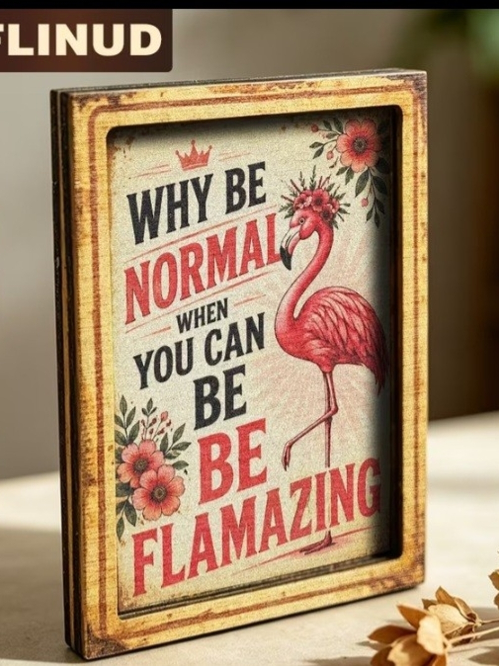 Vintage Style Funny Fridge Magnet | Goose, Cat & Flamingo Designs | NEW